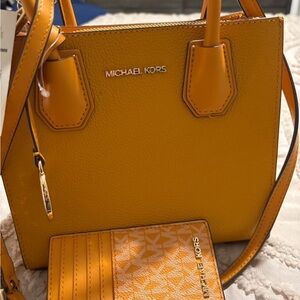 Michael Kors Mustard Yellow Satchel